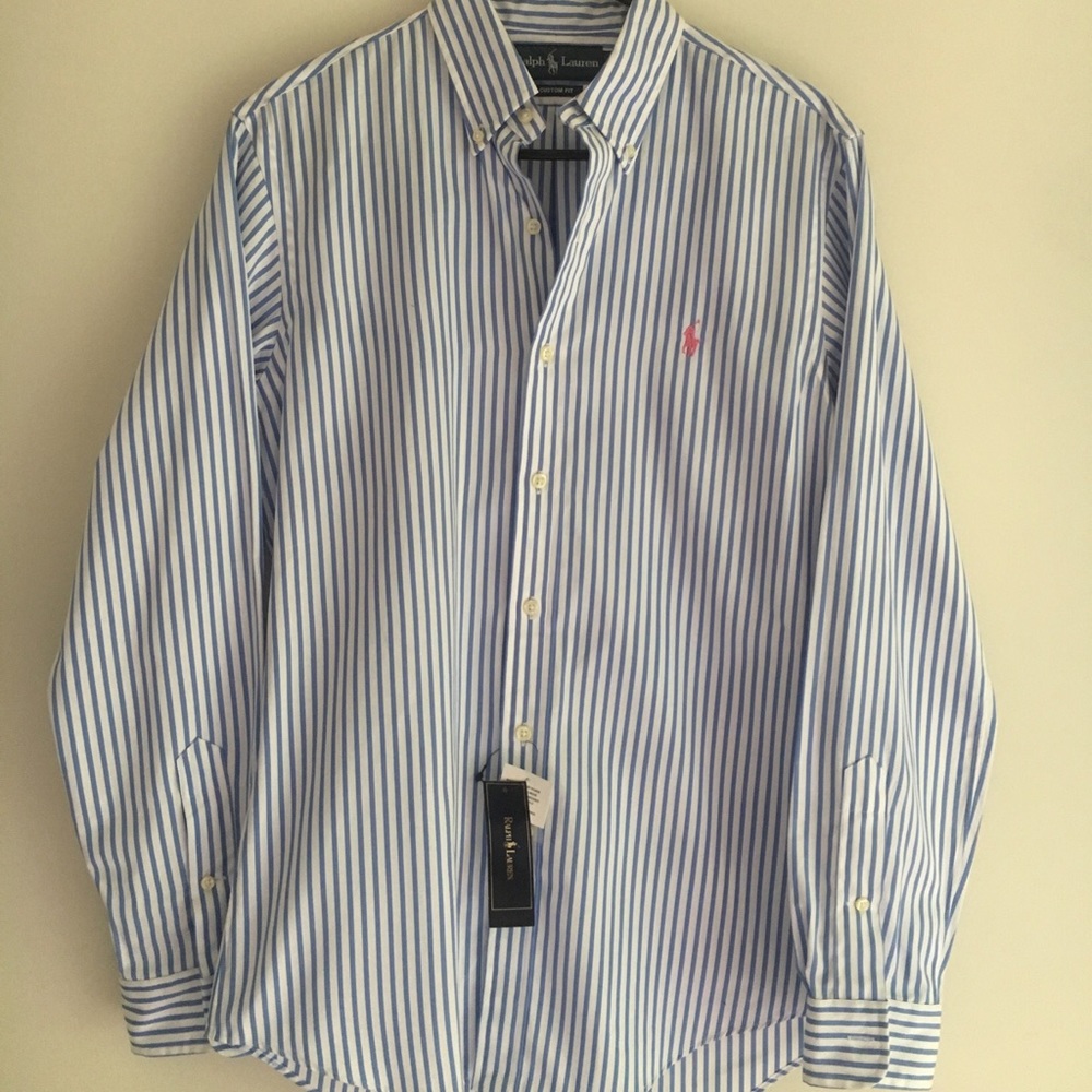 Striped Polo Raplh Lauren Button Down